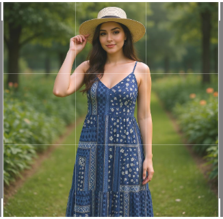 AETHNO Indigo Patchwork Batik Dress - Image 4