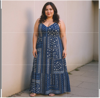 AETHNO Indigo Patchwork Batik Dress - Image 8