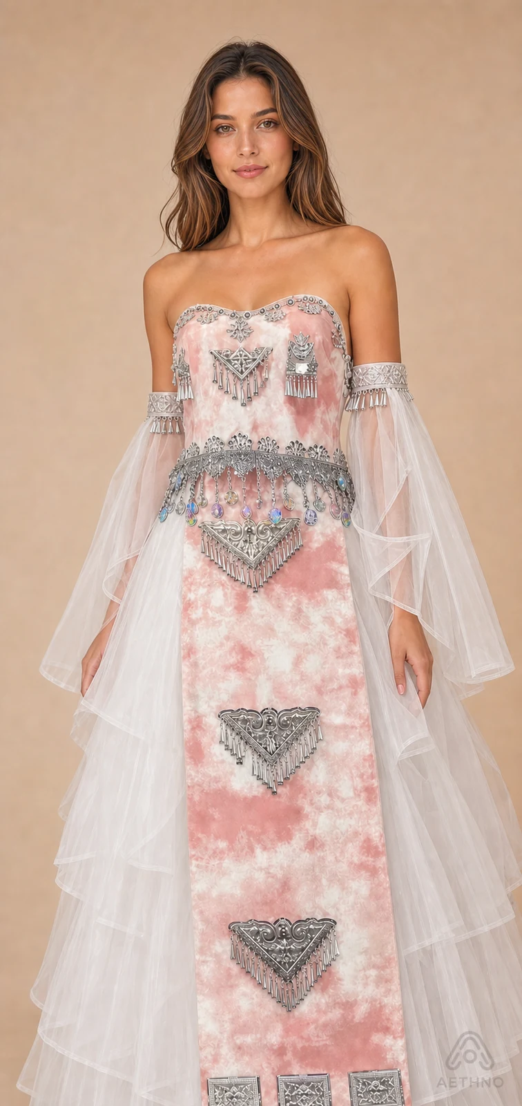 AETHNO Miao-Inspired Embroidered Women's Outfit - Look 260 - Image 7